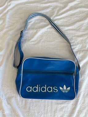 Adidas Blue Airliner Trefoil Shoulder Bag